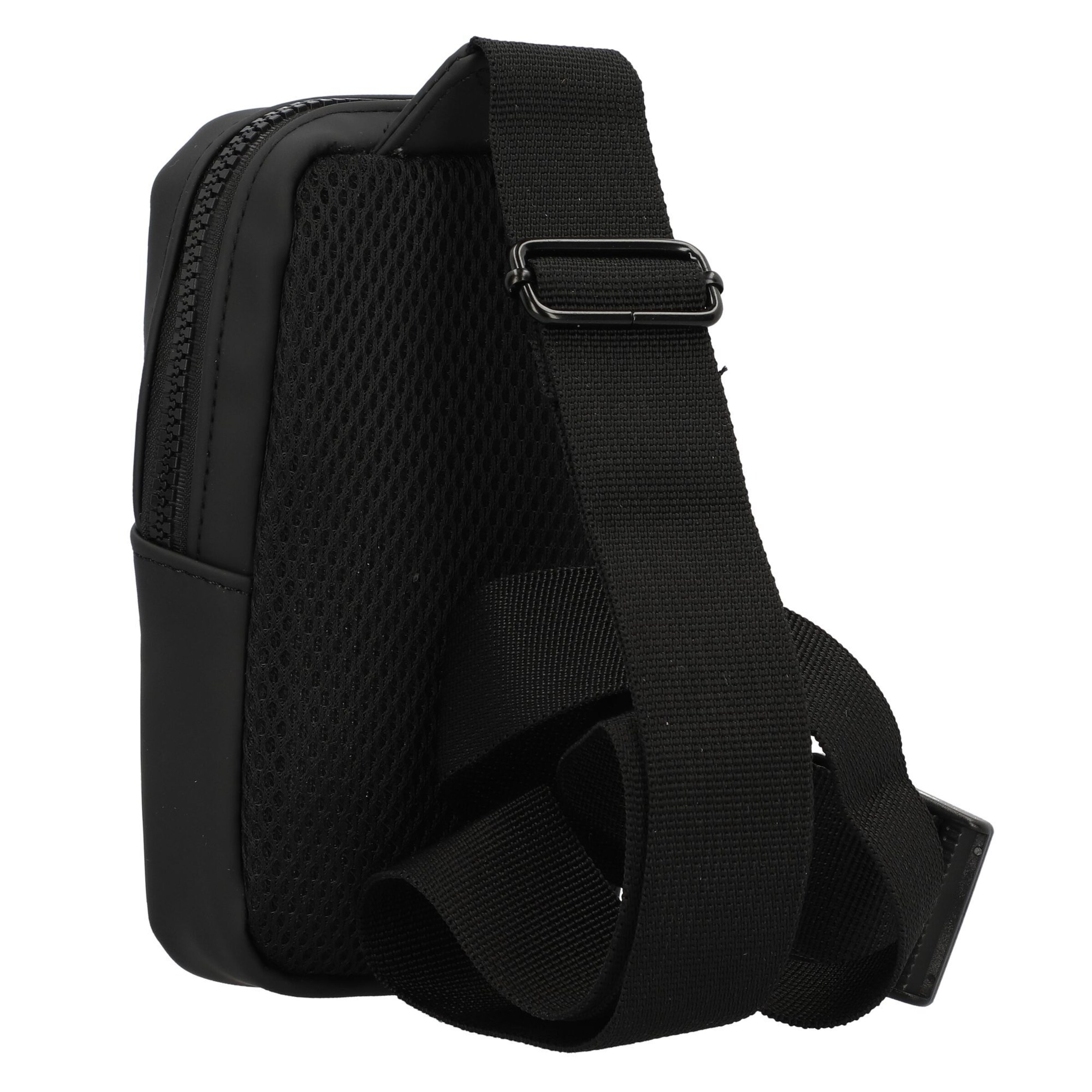 Borsa a tracolla di Polestream (STRZ) in nero