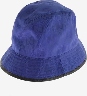 Gucci Hut oder Mütze One Size in Blau: Vorderseite