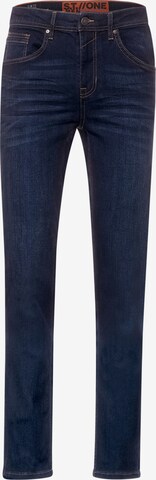 Street One MEN Slim fit Jeans in Blue: front