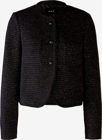 OUI Between-season jacket in Black: front