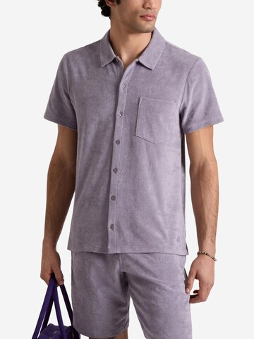 Vilebrequin Regular fit Button Up Shirt in Purple