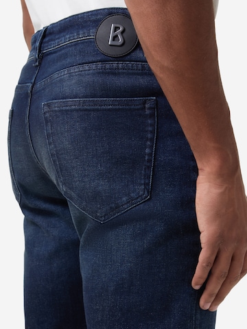 BOGNER Tapered Jeans in Blau