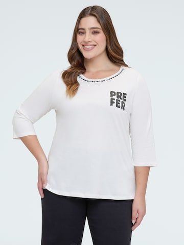 Fiorella Rubino Shirt in Wit