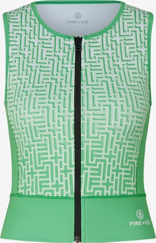 Bogner Fire + Ice Sports Top in Green: front