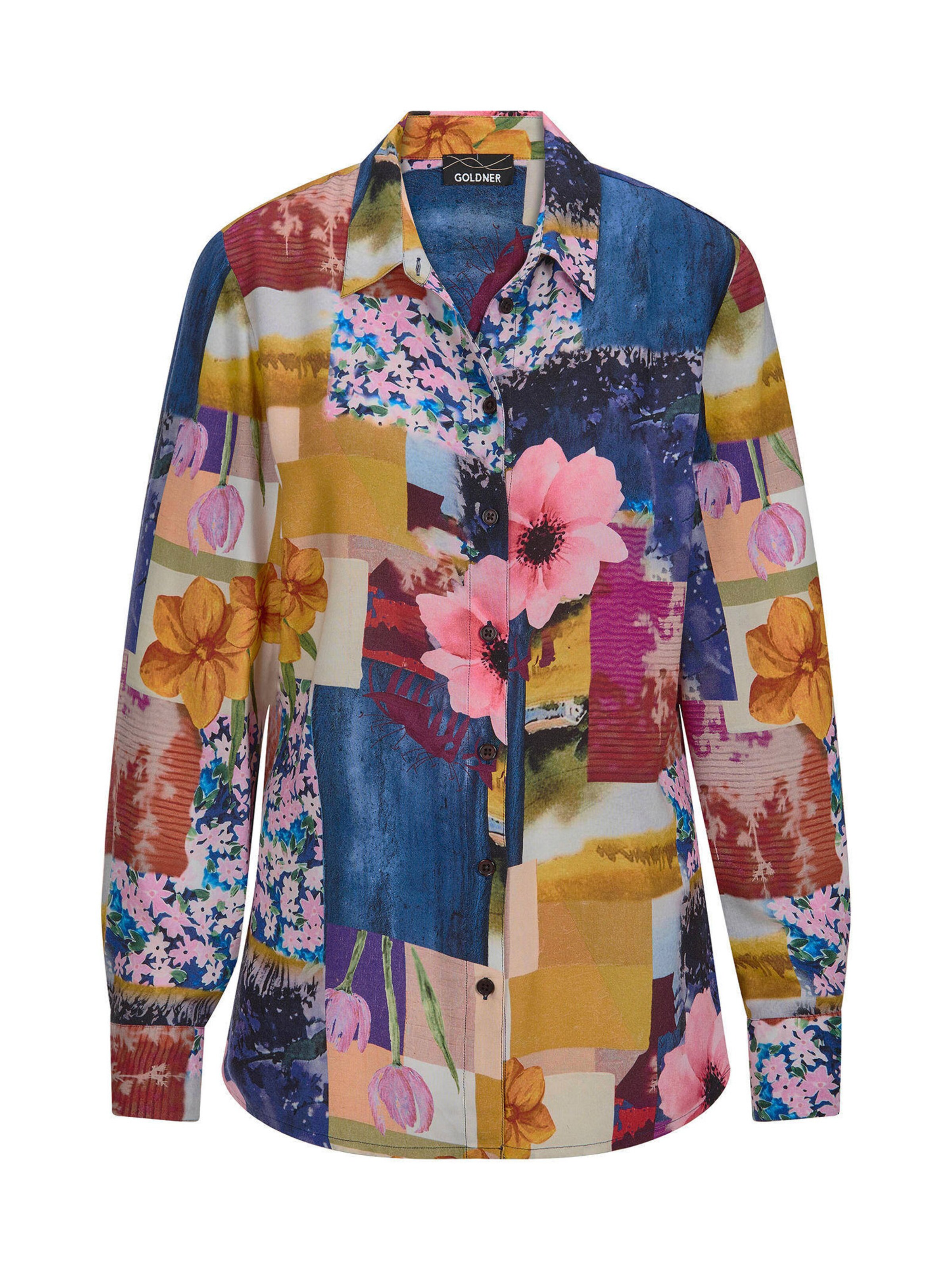 Chemisier Goldner en mélange de couleurs : devant