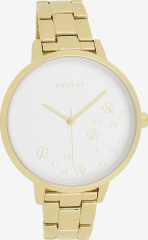 OOZOO Analog Watch in Gold: front