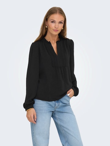 JDY Bluse 'JDYRACHEL' i sort: forside