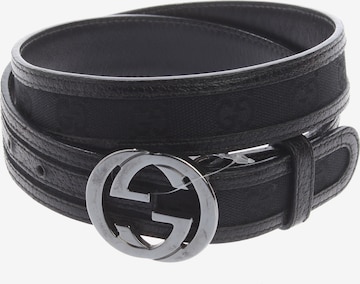 Gucci Gürtel M in Schwarz: Vorderseite