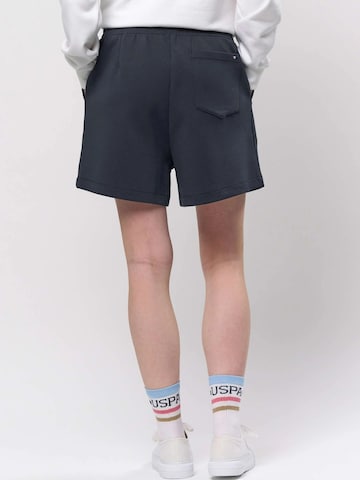 U.S. POLO ASSN. Normální Kalhoty 'Macha' – modrá