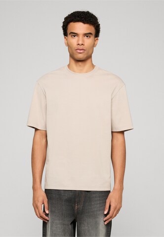 Urban Classics Tričko 'Sorona' – béžová: přední strana