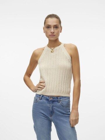 VERO MODA Sweater 'JULLE' in White: front