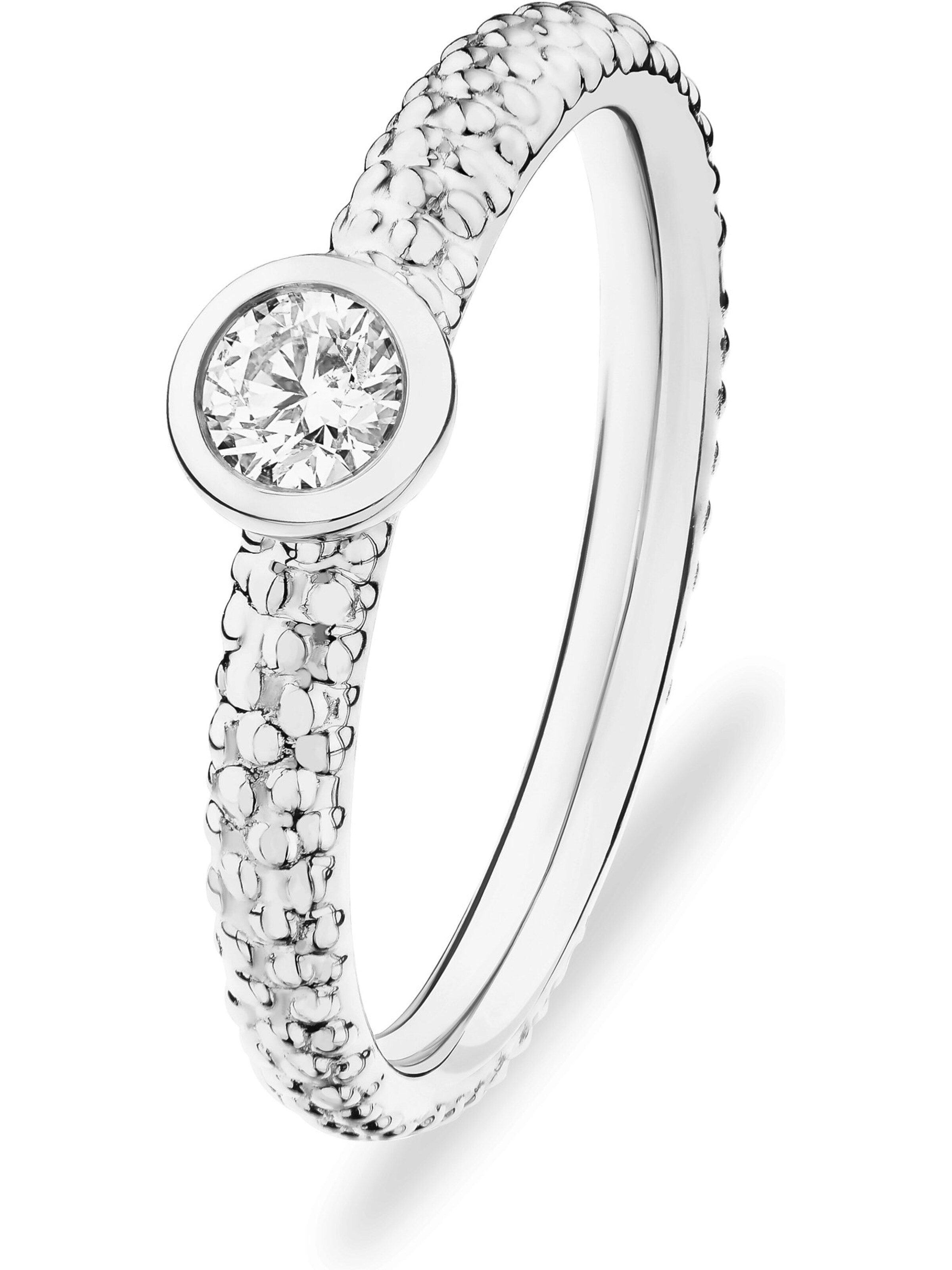 CHRIST Ring in Silver: front