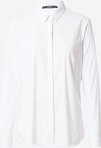 ESPRIT - Blusa 'Miracle' en blanco: frente