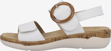 REMONTE Strap Sandals in White