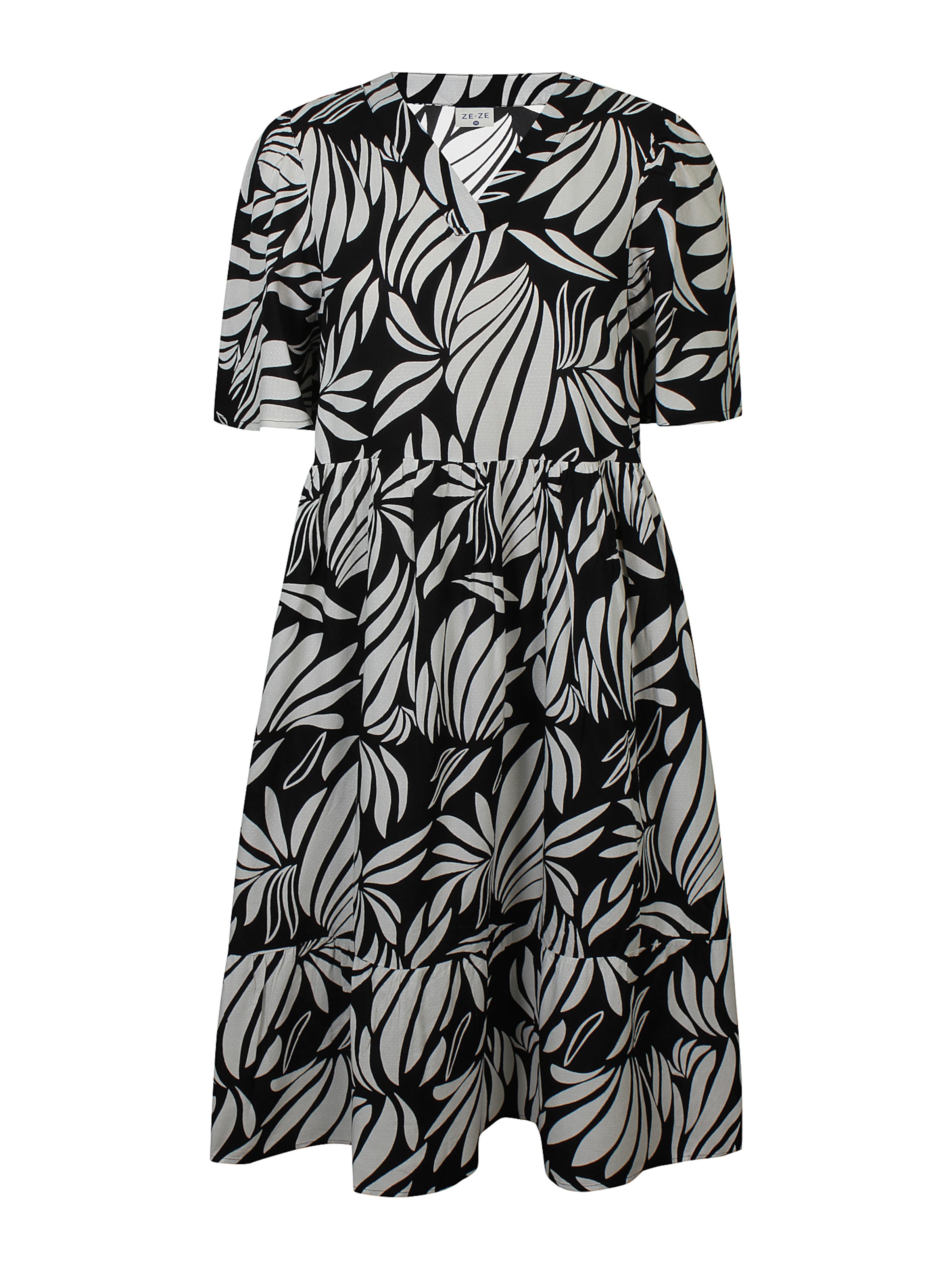 ze-ze Dress 'Frigg 122' in Black: front