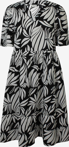 Robe 'Frigg 122' ze-ze en noir : devant