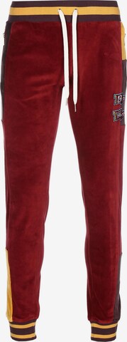 Tapered Pantaloni sportivi 'Tye' di PUMA in rosso: frontale