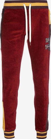 Tapered Pantaloni sportivi 'Tye' di PUMA in rosso: frontale