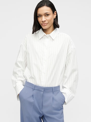 BOSS Широкий Брюки со складками 'C_Tiwi2' в Синий