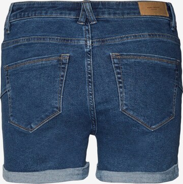 VERO MODA Slimfit Jeans 'LUNA' in Blauw