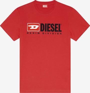 DIESEL Bluser & t-shirts 'Diegor' i rød: forside
