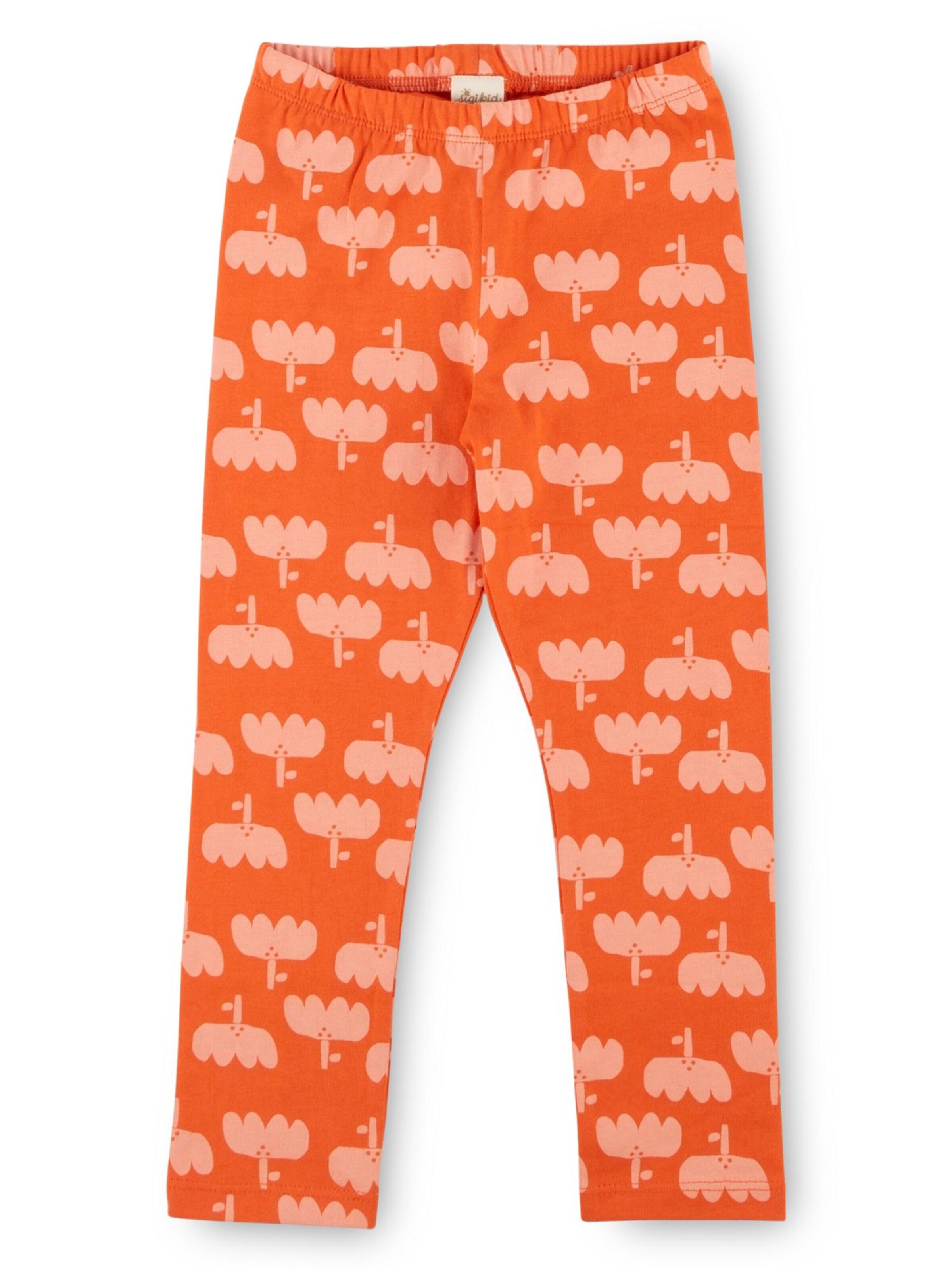 SIGIKID Schlafanzug 'Pyjama Kinder Schlafanzug' in Orange