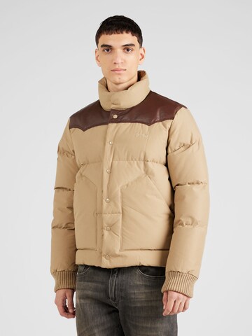 Schott NYC Jacke 'BLACKBURN' in Beige: Vorderseite