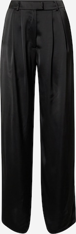 Nasty Gal Pleat-front trousers in Black: front