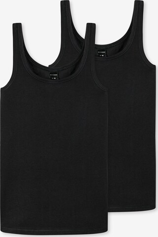 SCHIESSER Undershirt in Black: front