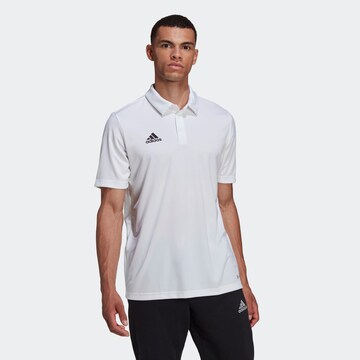 T-Shirt fonctionnel 'Entrada 22' ADIDAS SPORTSWEAR en blanc : devant