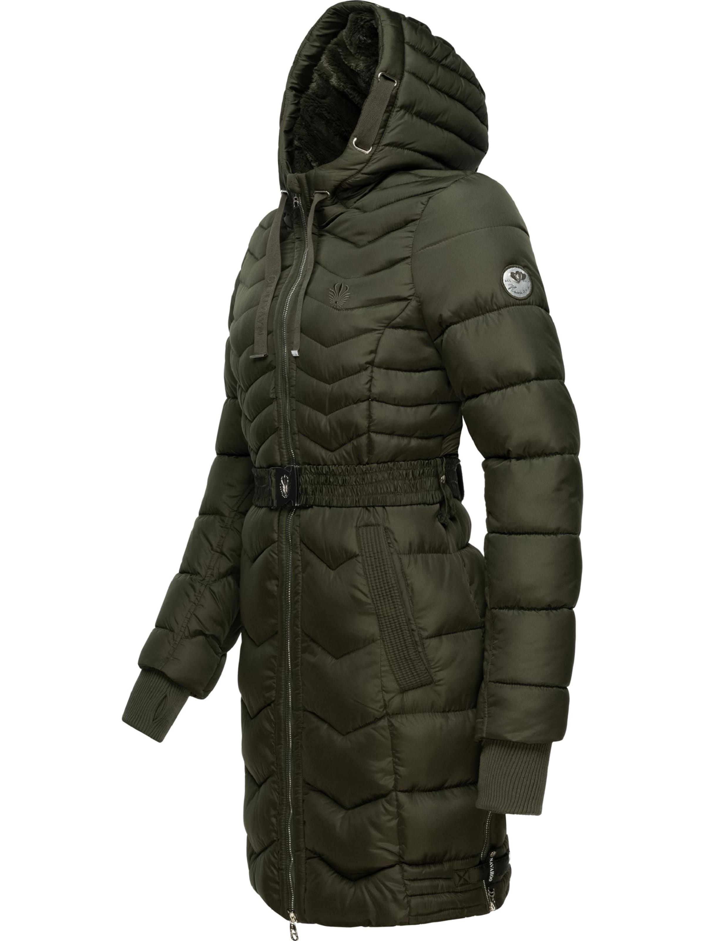 Cappotto invernale 'Alpenveilchen' di NAVAHOO in verde