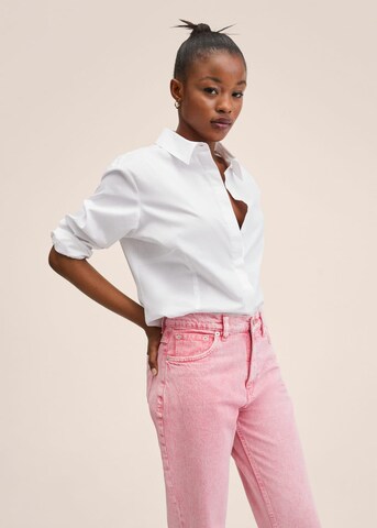 MANGO Regular Jeans in Roze