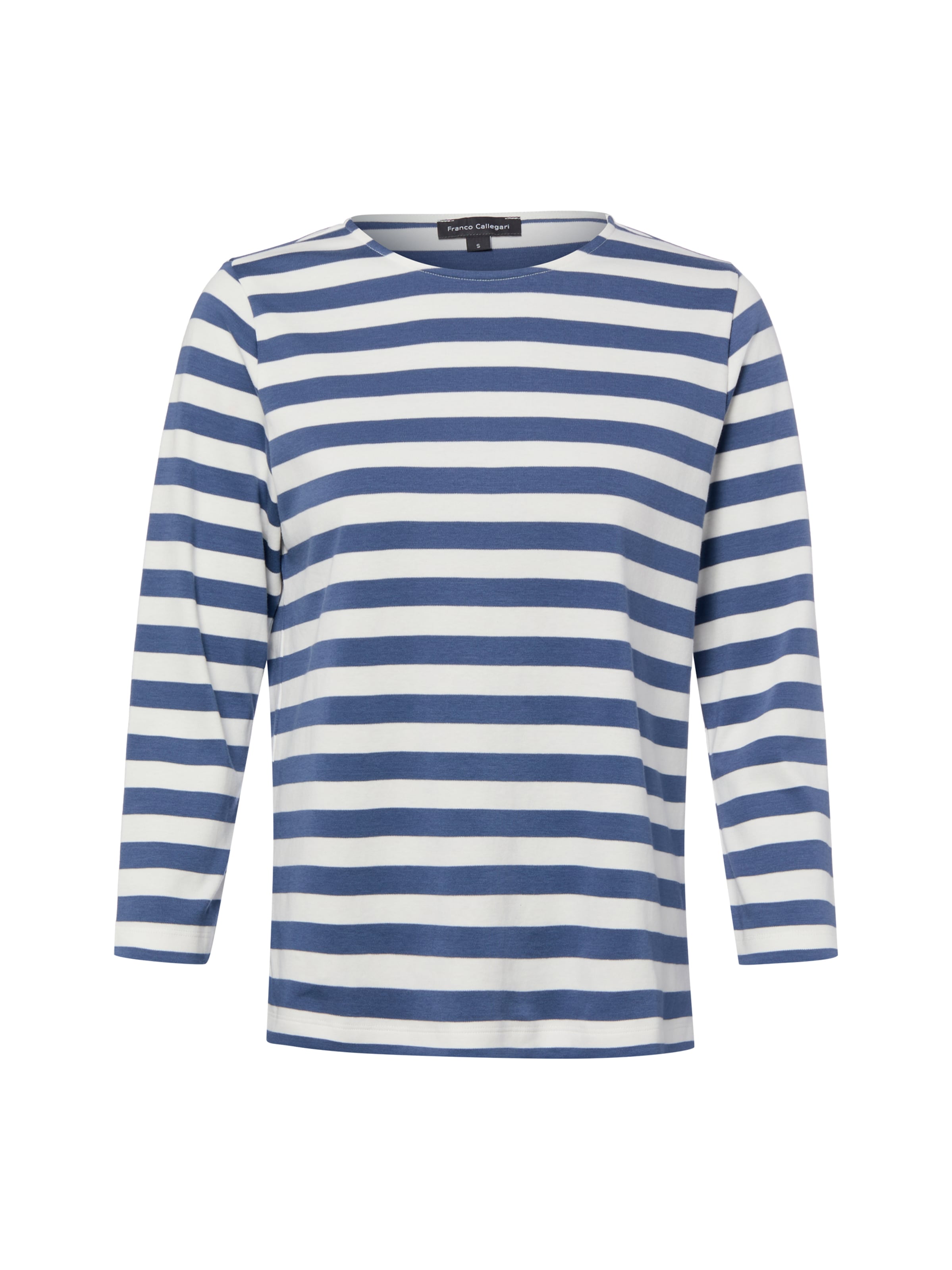 T-shirt Franco Callegari en bleu : devant