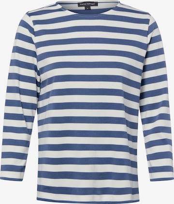 T-shirt Franco Callegari en bleu : devant