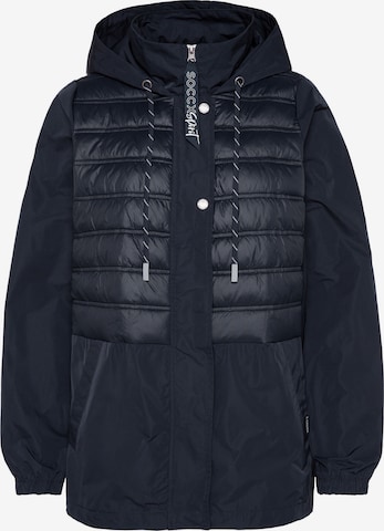 Soccx Übergangsjacke in Blau: Vorderseite