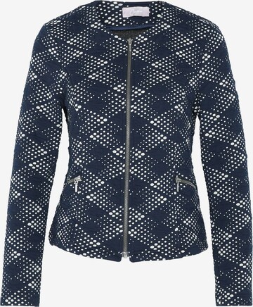 Cassis Between-Season Jacket in Blue: front