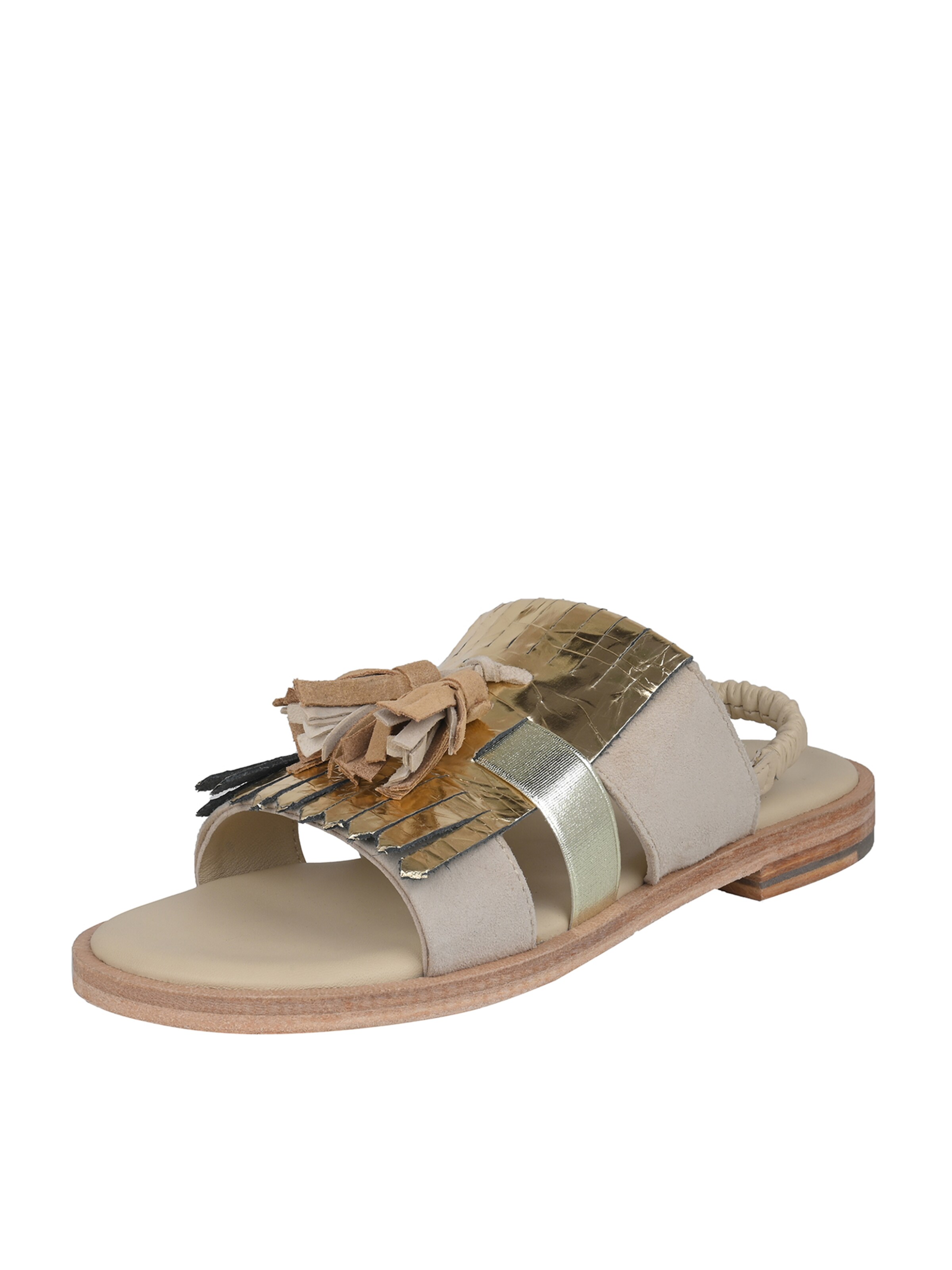 Crickit Strap sandal ' ROJA ' in Beige: front