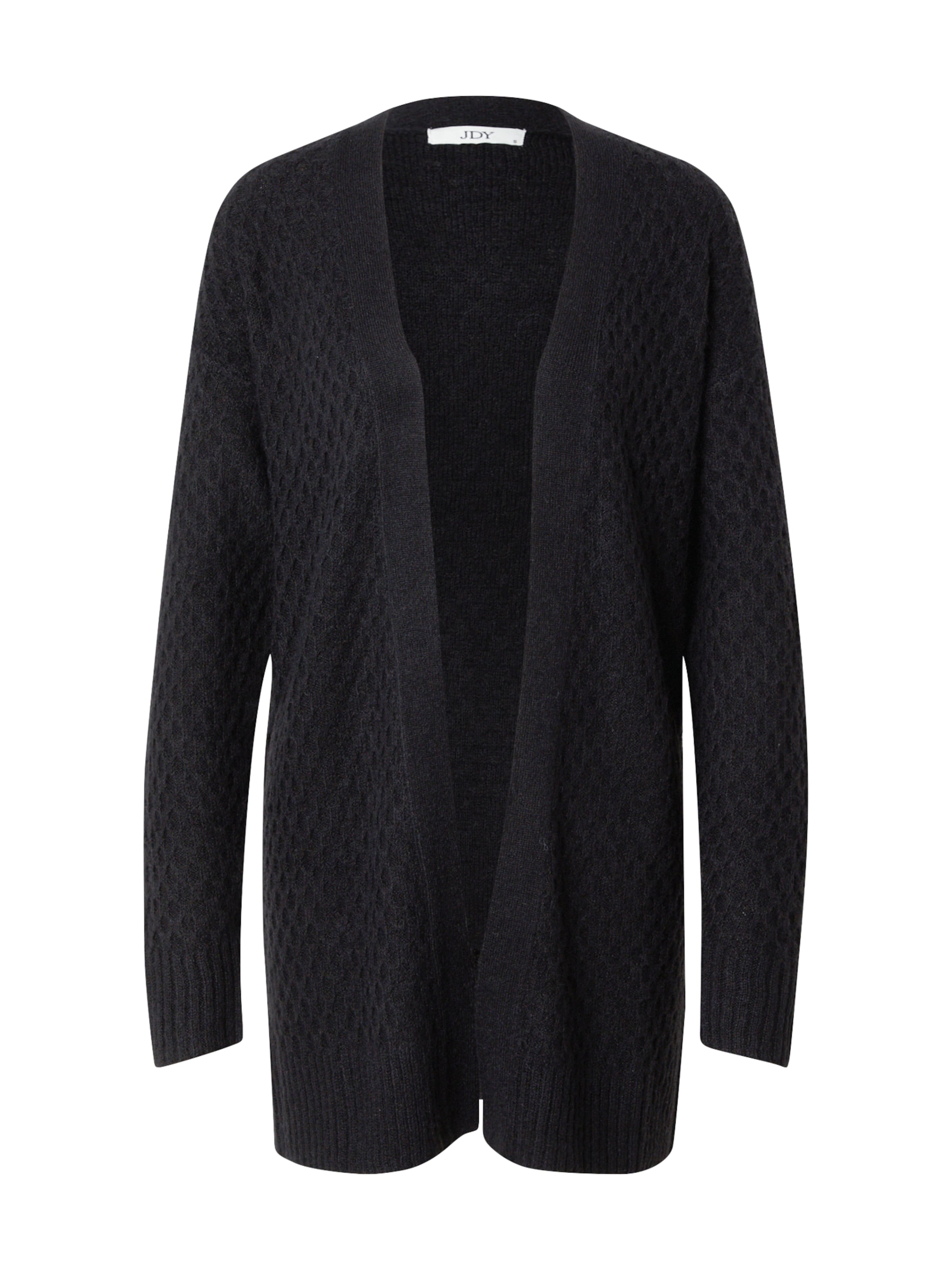 JDY Cardigan 'JDYBigum' i sort: forside