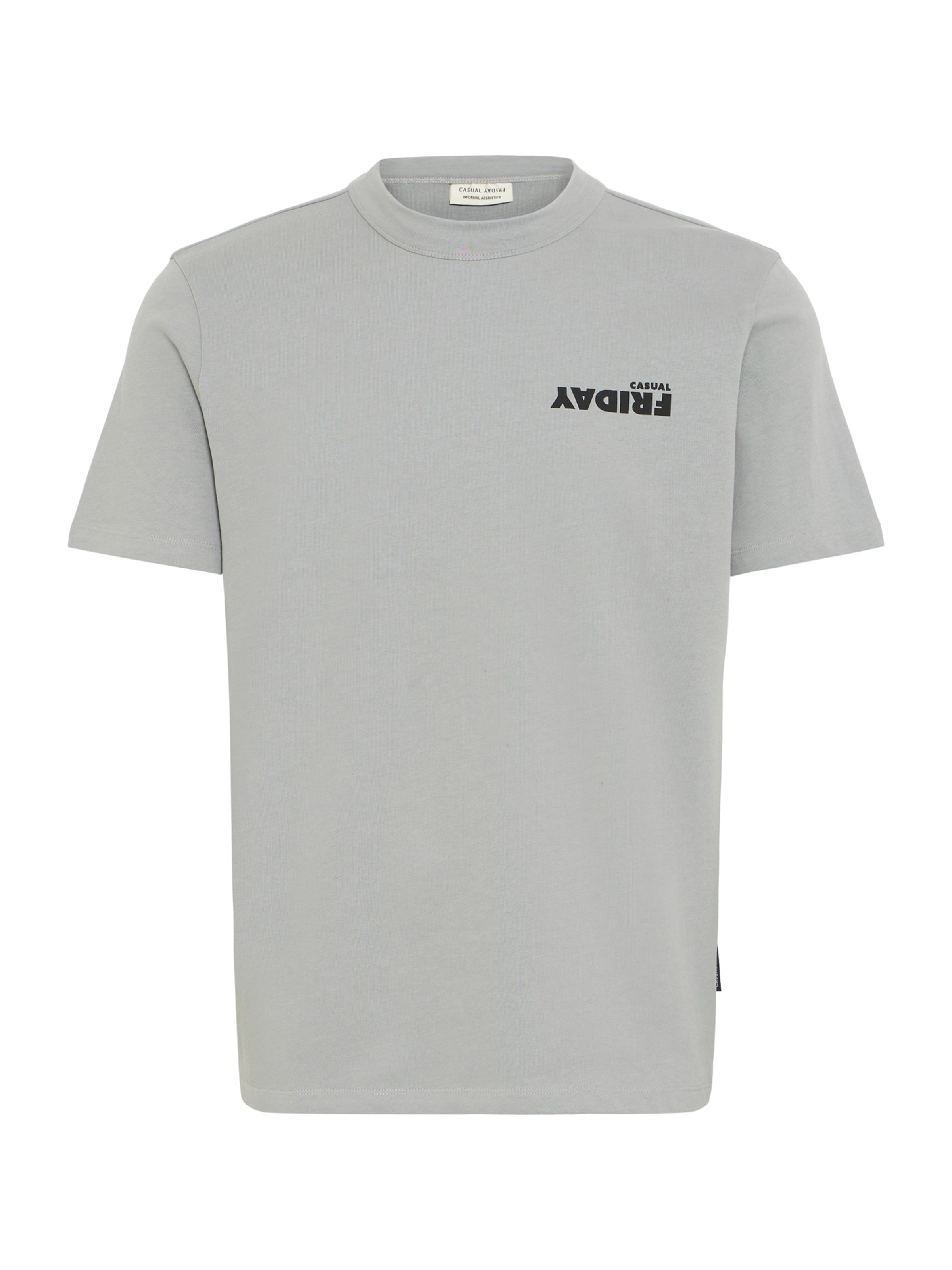 Casual Friday Tričko - Sivá: predná strana