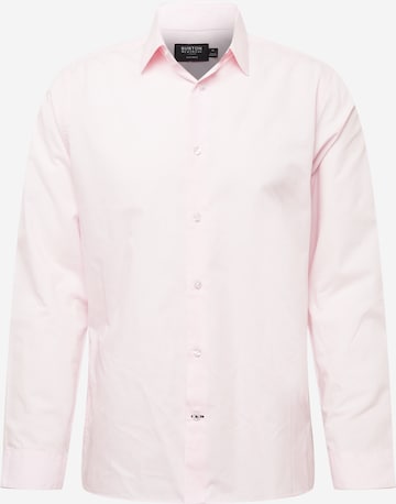Regular fit Camicia di BURTON MENSWEAR LONDON in rosa: frontale