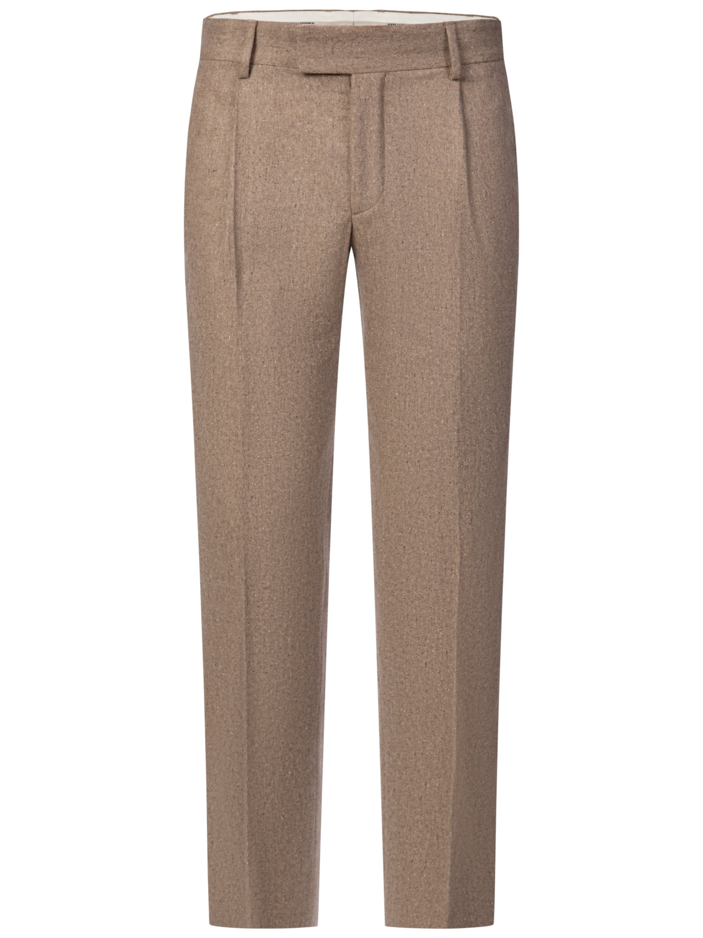 regular Pantaloni di Karl Lagerfeld in marrone: frontale