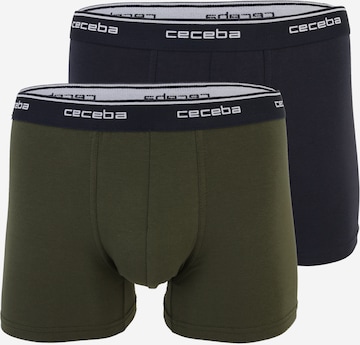 Boxers CECEBA en vert : devant