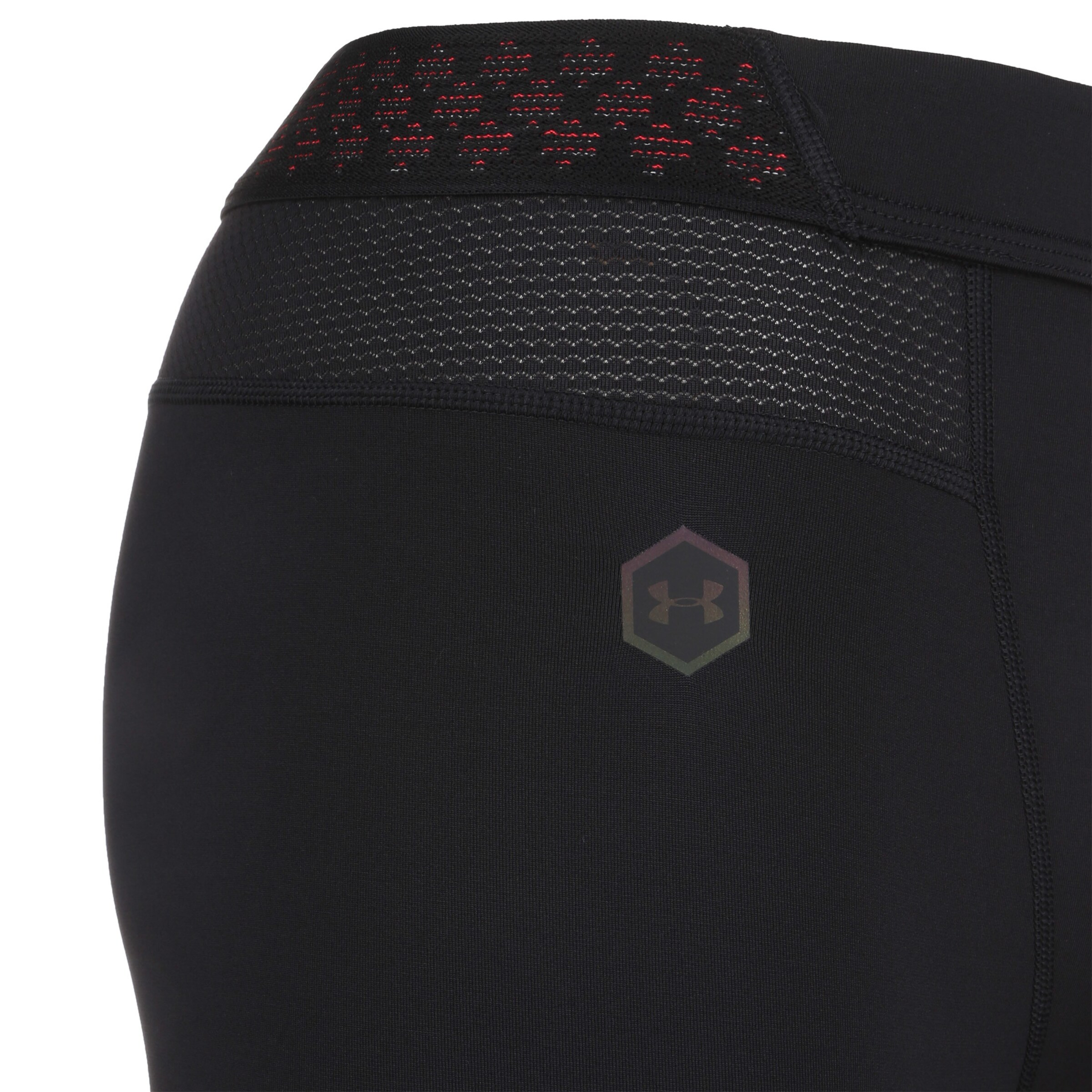 UNDER ARMOUR Skinny Workout Pants 'Rush' in Black