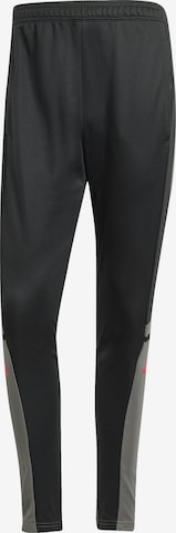 ADIDAS PERFORMANCE Workout Pants 'Squadra 25' in Black: front