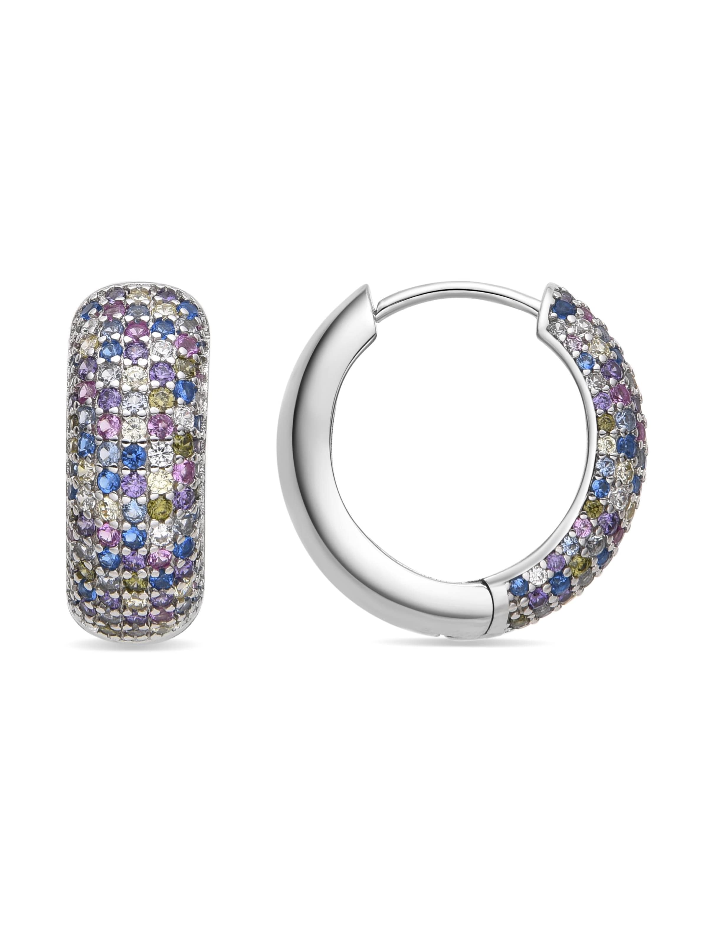 Luxenter - Pendientes 'ISLE' en Mezcla de colores: frente