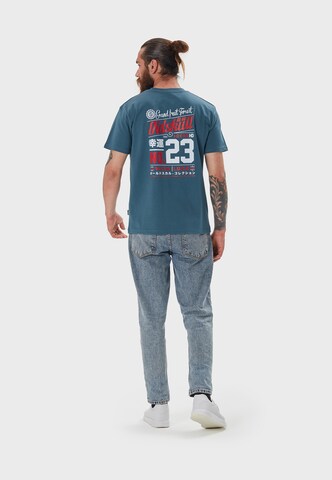 Oldskull T-Shirt 'Retro Legendary' in Grün