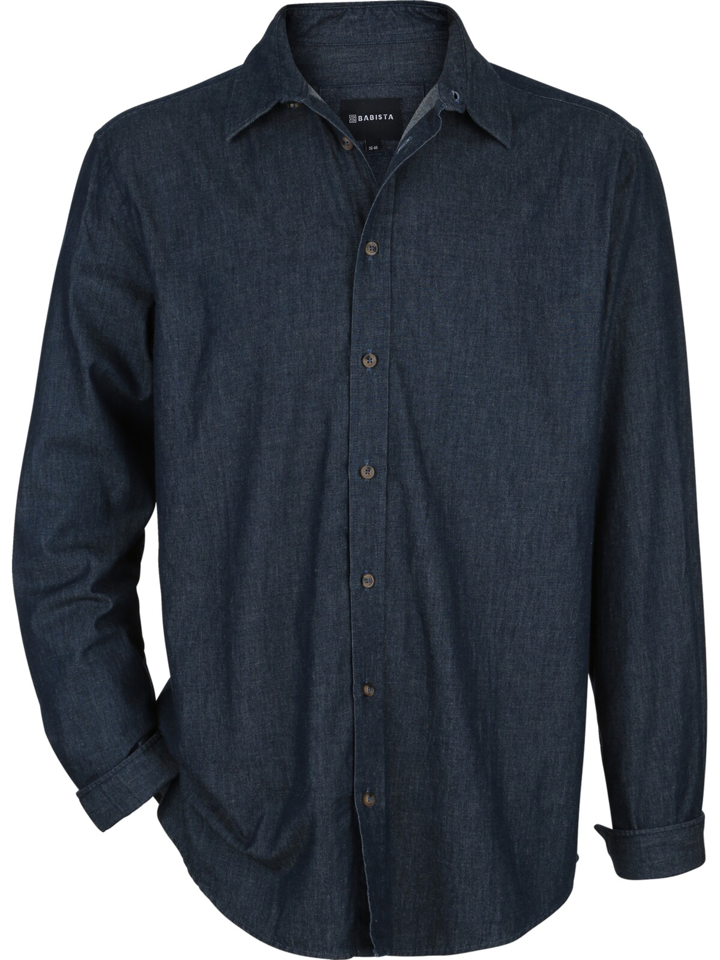BABISTA Regular fit Button Up Shirt ' Stilavest ' in Blue: front