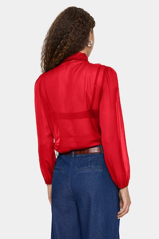 SAINT TROPEZ Bluse 'Lilja' in Rot