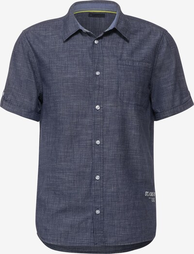 Street One MEN Hemd in navy / weiß, Produktansicht