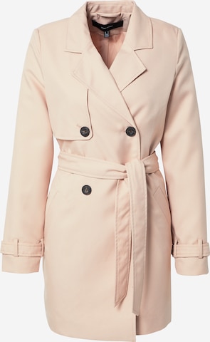 VERO MODA Between-Seasons Coat 'CELESTE' in Pink: front